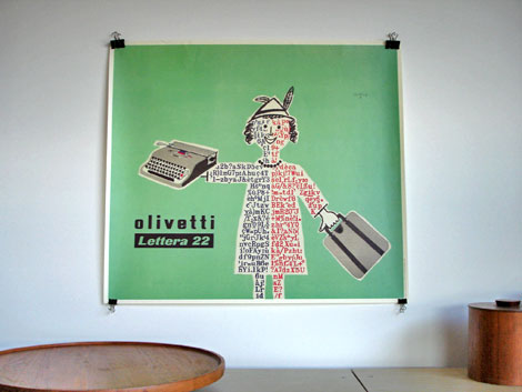 Savignac olivetti poster