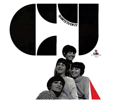 Quarteto em cy record cover design