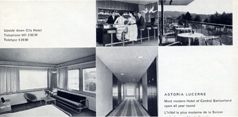 Modern Swiss Design - Hotel Astoria Lucerne brochure