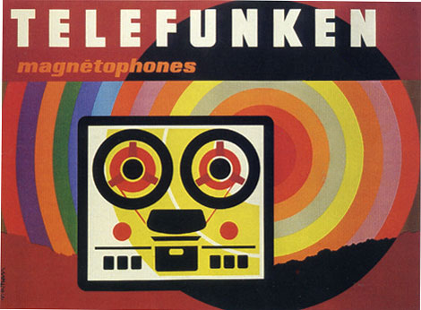 Jacques Nathan Garamond Telefunken poster