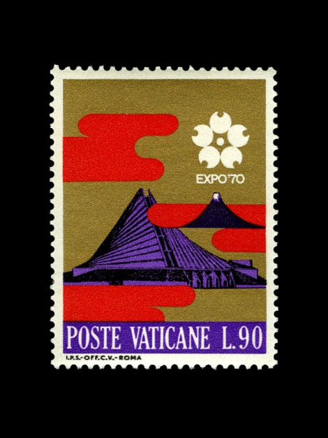 expo 70 stamp japan