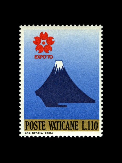 expo 70 stamp poste vaticane