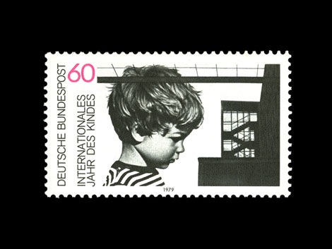 west germany stamp 1970s