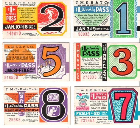 Vintage Bus Passes From