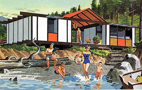  Century Modern House Plans on Grain Edit    Mid Century Modern Home Plans