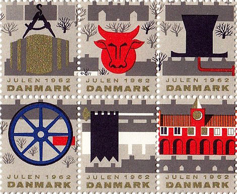 denmark stamps