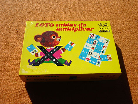 loto tablas de multiplicar