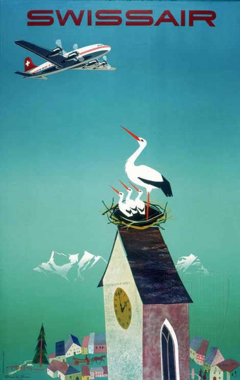 swissair posters