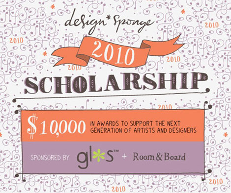 design sponge scholarship