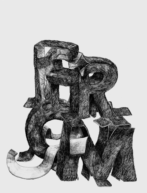 Voidwreck, typography, Netherlands