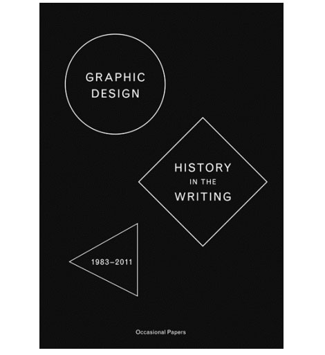 graphic design history in the writing
