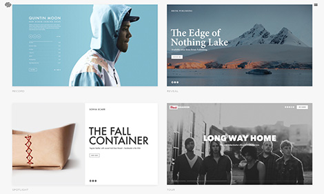 Squarespace Coverpages