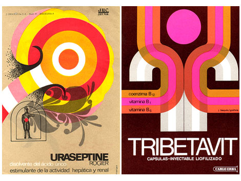 spanish mid century modern graphic design