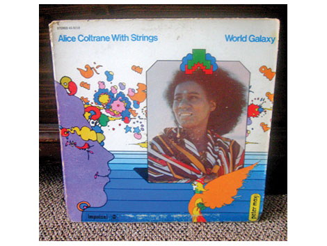 Alice Coltrane peter max album cover art- design