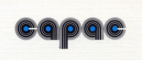 CAPAC lp cover art design and logo