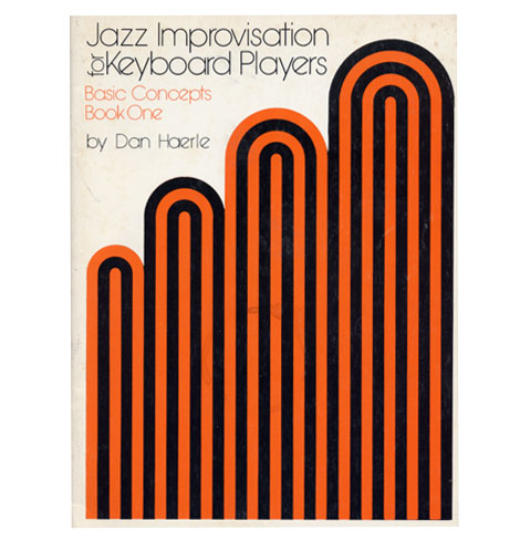 70s book design - Dan Haerle jazz book covers