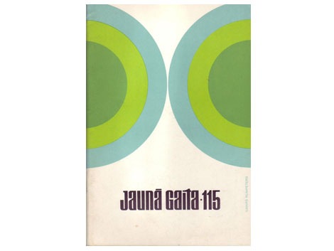 53 years of Jauna gaita magazine cover design