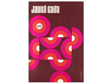 53 years of Jauna gaita magazine cover design