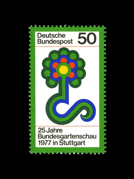west german stamps 1970s