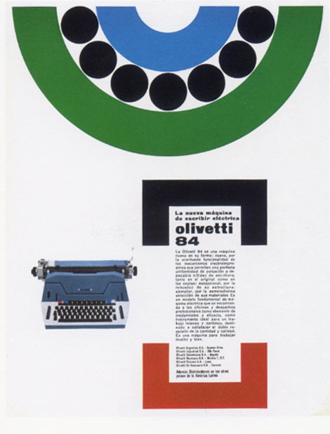 giovanni pintori -Olivetti exhibition catalog