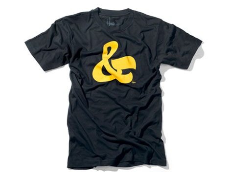 house industries ampersand t-shirt