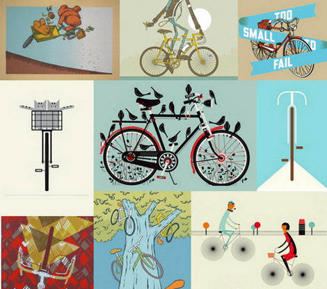 poster cabaret bike prints