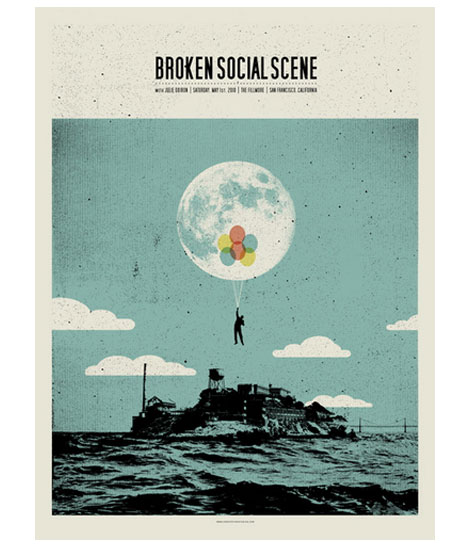 broken social scene poster