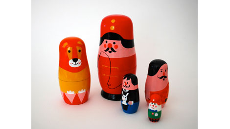 ingela Arrhenius nesting dolls