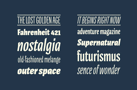 type and media