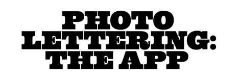 photo lettering app