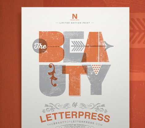 beauty of letterpress