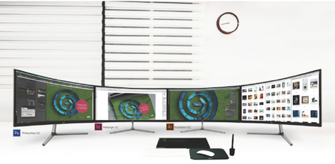 LG 34uc97 Curved Ultrawide display