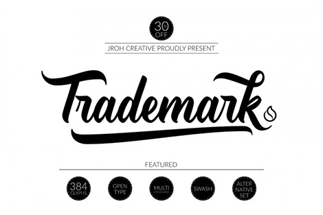 trademark font